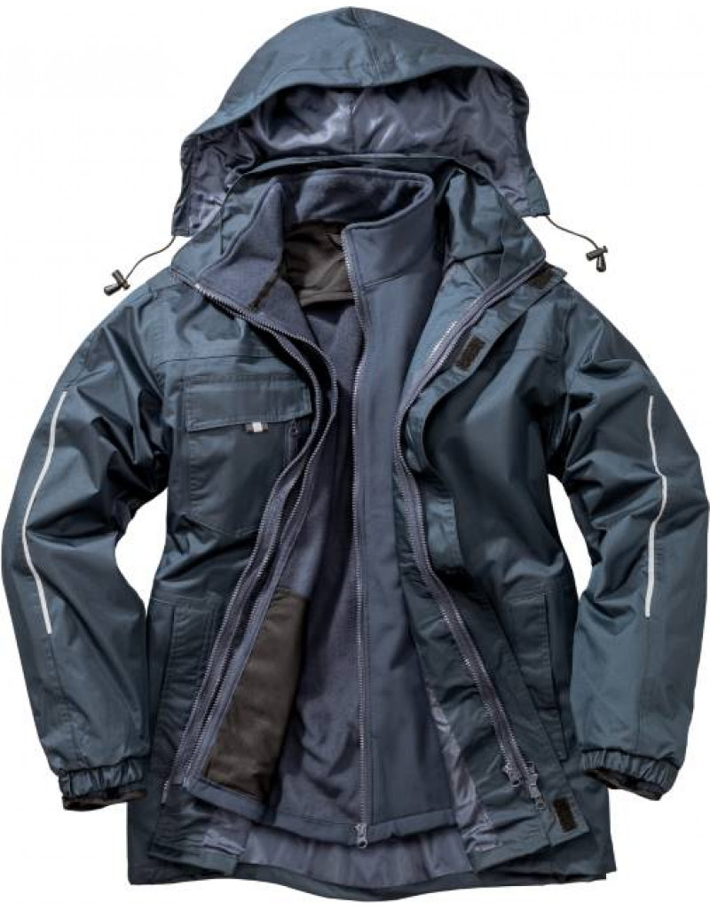 Jachetă de lucru 3 în 1